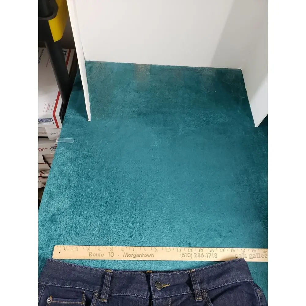 Loft Jeans Size 10 Women Blue Pants Denim Stretch Mid Rise Curvy Flared Wide Leg